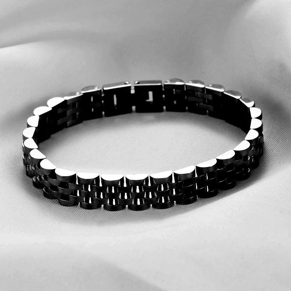 Trendy Minimalist Gold-Plated Stainless Steel Bracelet - Elegant Jewelry Gift