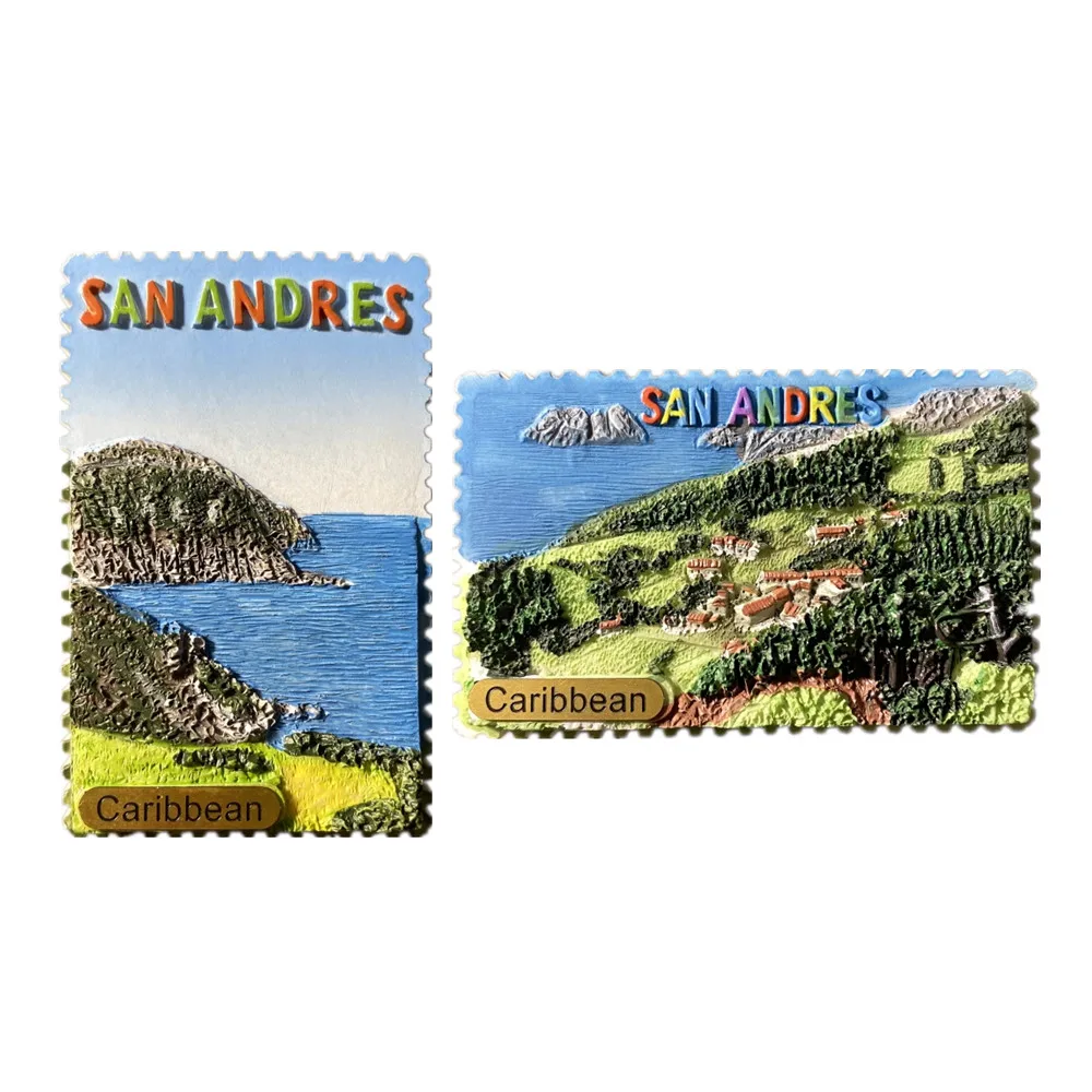 

Туристический сувенир Южная Америка Колумбия, магнитная наклейка для холодильника, магнитные предметы, подарки ручной работы