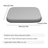 Ergonomic Memory Cotton Office Student Seat Cushion Hemorrhoid Cushion Prolonged Sitting God Tool 2