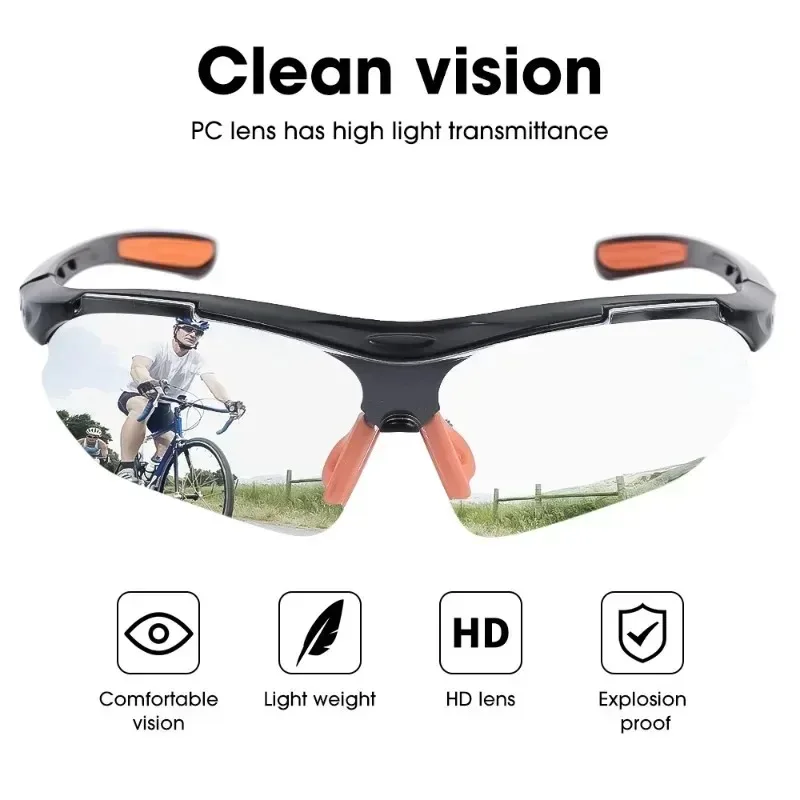 Clear Eye Sand Prevention Windproof Safety Riding Goggles Vented Glasses Work Laboratory Safety Goggle Glasses Cycling safety goggles