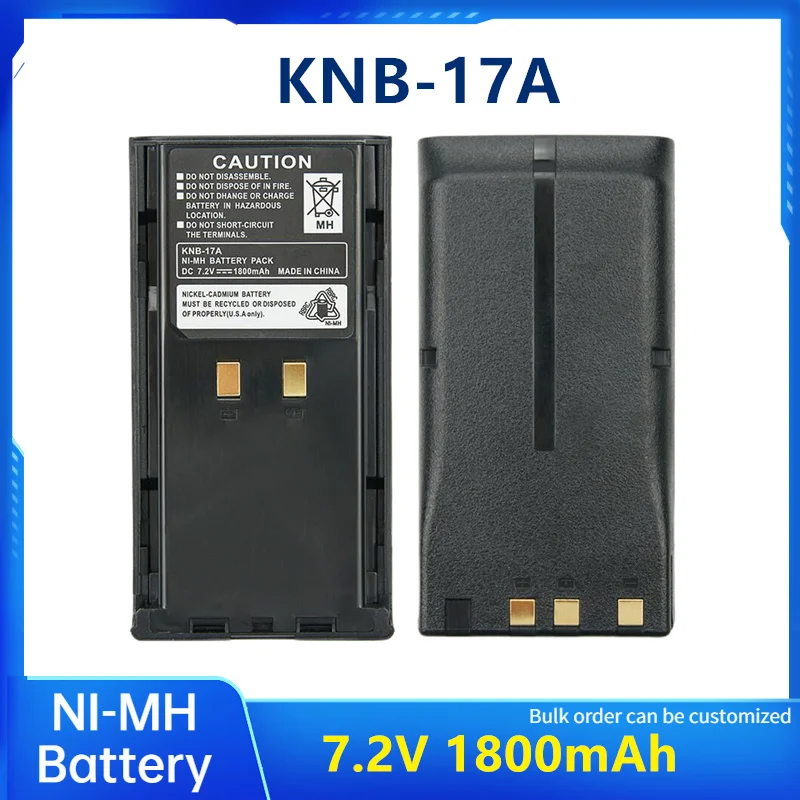 

KNB-17A Ni-MH Battery 7,2 V 1800mAh walkie talkie battery для Kenwood TK-280 TK-380 TK-290 TK-390 TK-385 TK-480