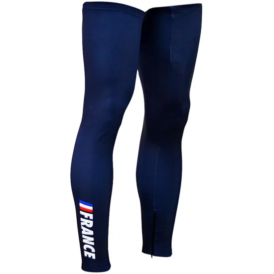 2017 FRANCE NATIONAL TEAM Men's Cycling Leg Warmers Breathable Outdoor