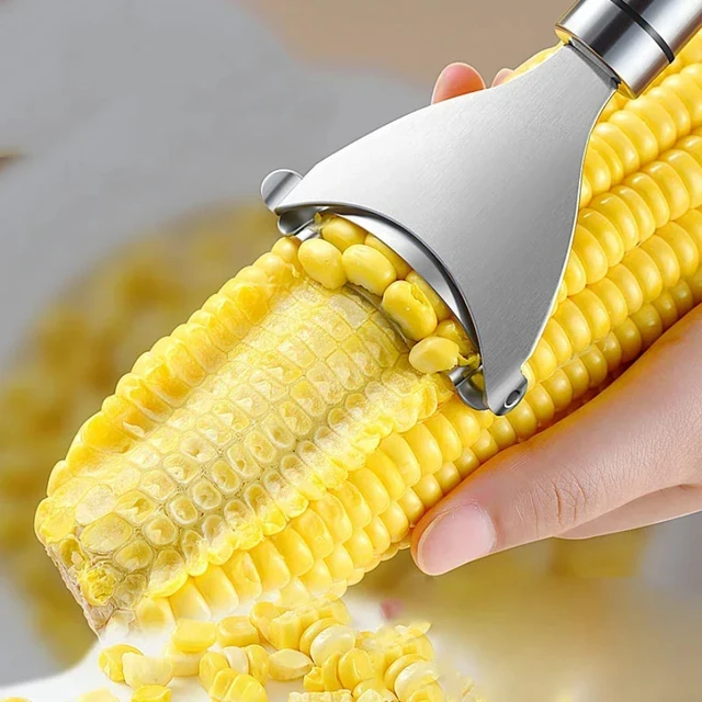 Stainless Steel Corn Peeler 4
