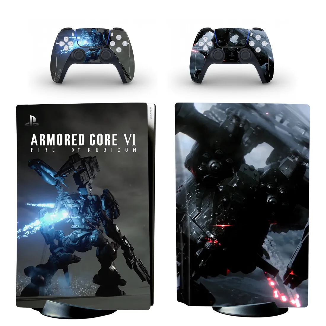 ARMORED CORE VI FIRES OF RUBICON PS5 Standard Disc Skin Sticker Decal Cover  for Console and Controllers PS5 Skin Sticker Vinyl - AliExpress