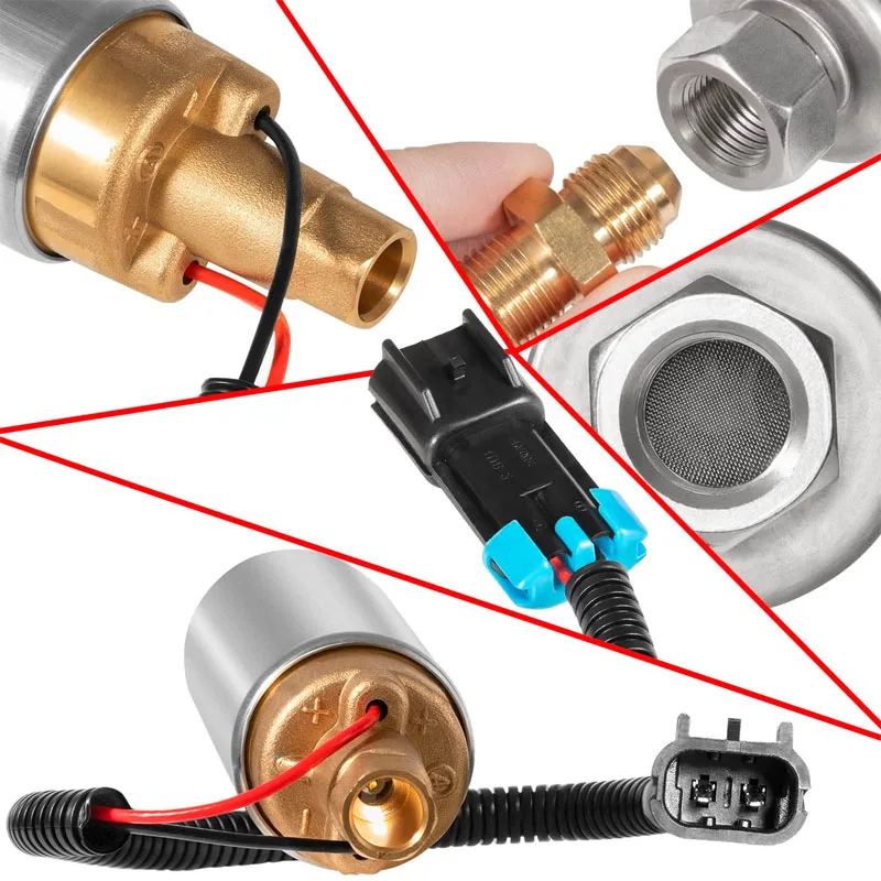 Fuel Pump & Cooler Kit Compatible with V-6 & V-8 Mercruiser Efi  