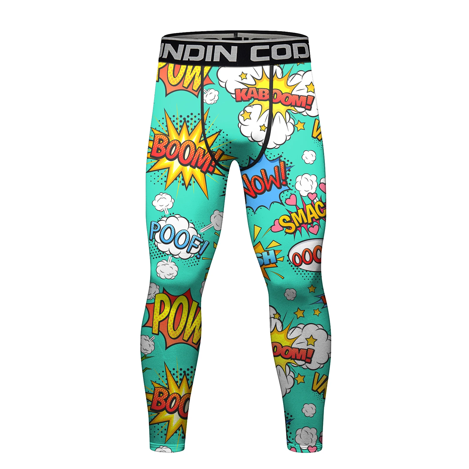 Cody Lundin Leggings for Men's Brazilian Jiu-Jitsu Long Pants Adult Male Professionally Combat MMA Fighting Training Pants