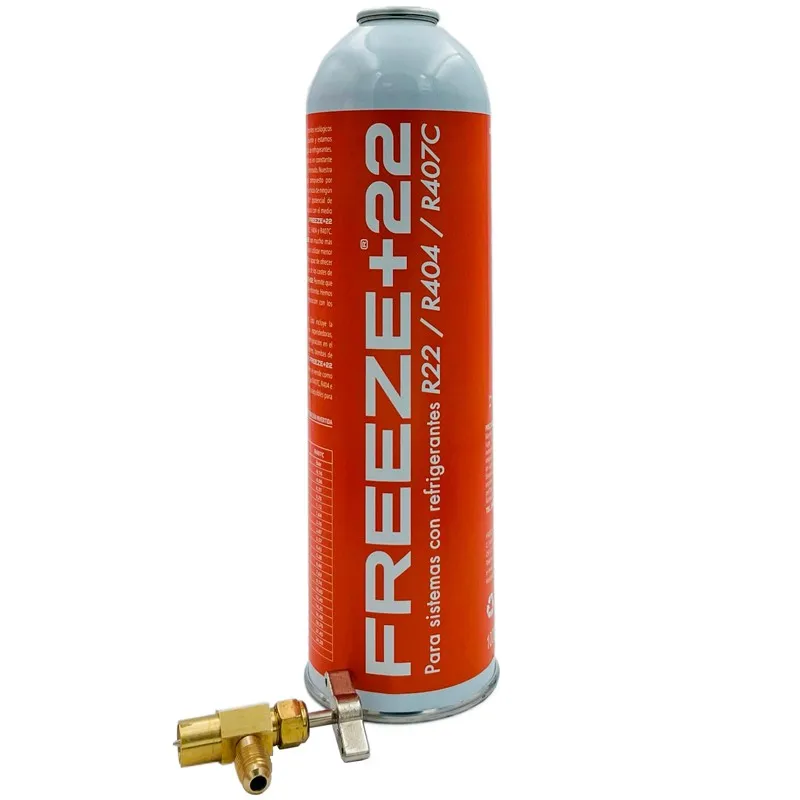 Congelamento Ecologico Del Gas Refrigerante + 22 R22-R404-R407C + Chiave Di Servizio