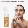 Kojic Acid Whitening Facial Cleanser 100g Moisturizing Oil Control Face Wash for All Skin Types Unisex Adult Use Quick Whitening 2
