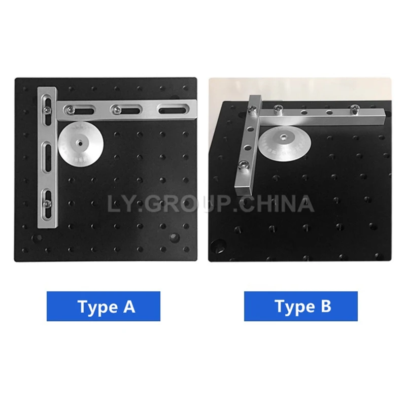 For Fiber Laser Marking Engraving Machine Use Align Jig Fixed Clamp Position Lock Bar  Stuff With M6 Screws Type A B Optional