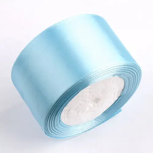Versatile 25-Yard Satin Ribbon - 36 Vibrant Colors for Crafts and Gift Wrapping