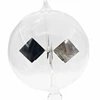 Clear Solar Power Radiometer Sun Light Energy Spinning Vanes Glass Radiometer Science Educational Light Mill 3