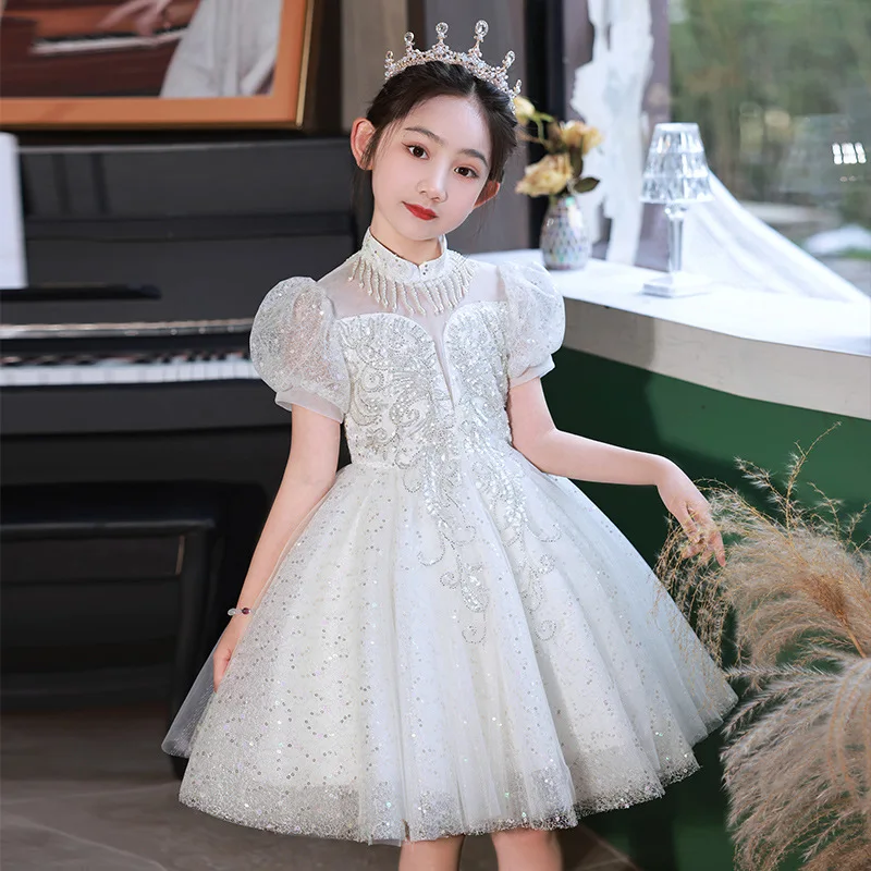 2025 New Girl Luxury Birthday Party Festive Elegant Princess Dress
