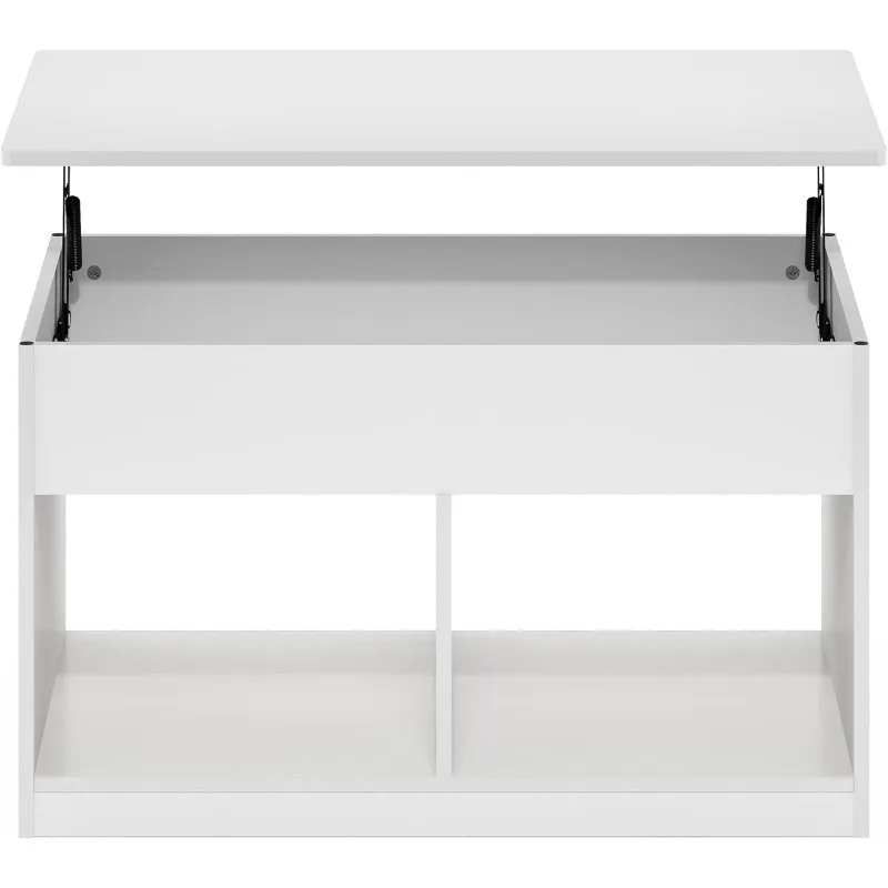 Jensen Living Room Lift Top Coffee Table with Hidden Compartment, 5