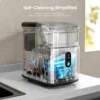 Ice Makers Countertop, 35lbs/Day Pebble Maker Machine with Sonic , Self-Cleaning Countertop Maker with Ice Scoop 4