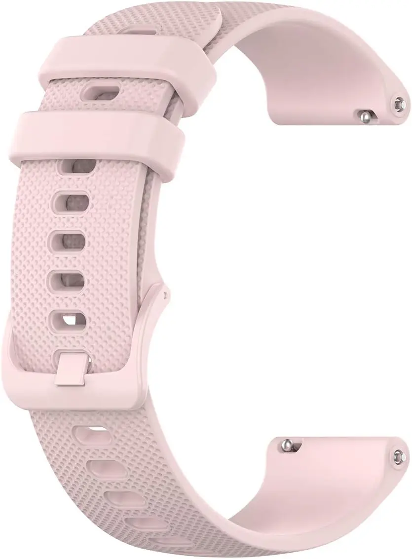 Breathable 22mm Silicone Sports Band Strap - Vibrant Color Replacement Bracelet