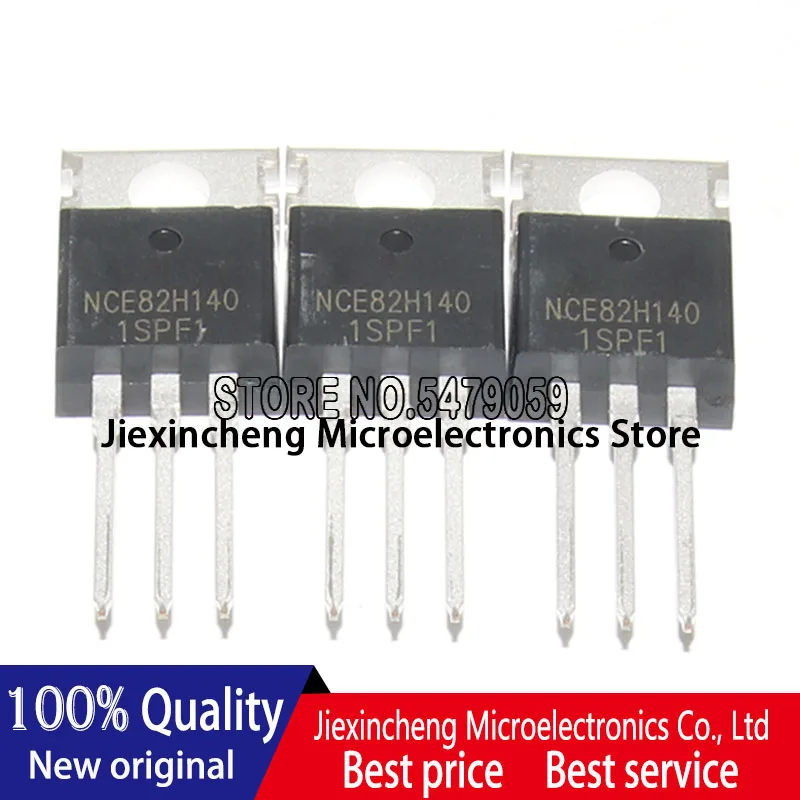 Nova Original 10 Pcs Nce82h140 Para220 N-ch Mosfet 82v 140a To220 100 - Image 2
