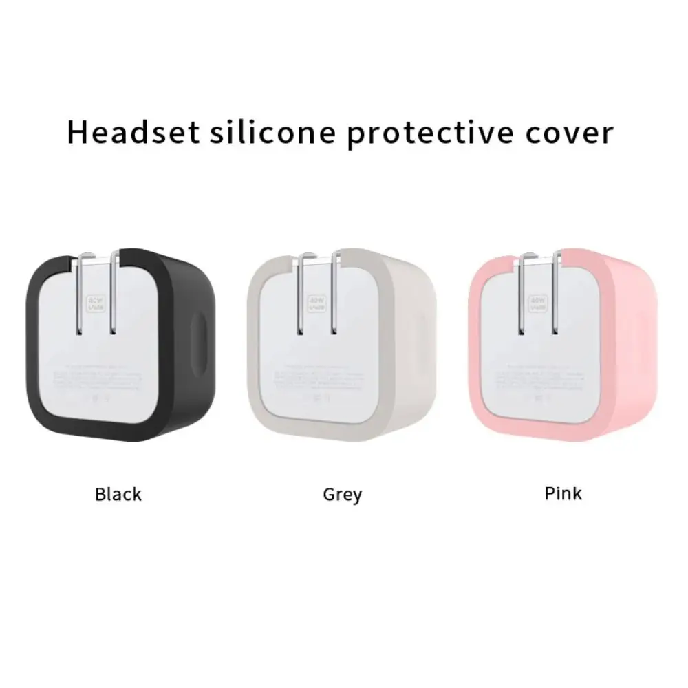 Anti-fall Charger Adapter Case USB-C Silicone Battery Charger Sleeve Wear-resistant Anti-collision for Apple Charger 40W