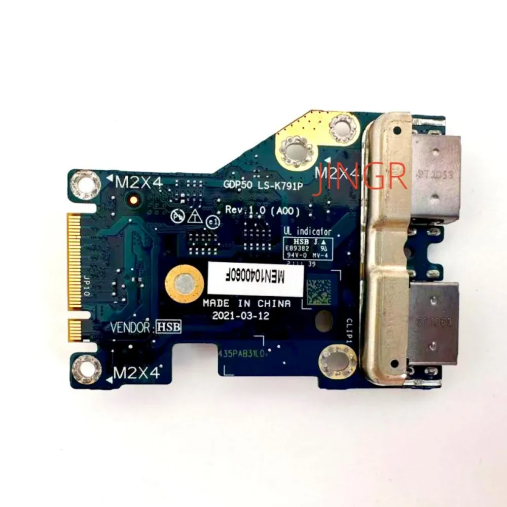 

Original For Dell ALIENWARE M15 R5 M15 R6 USB IO Board GDP50 LS-K791P