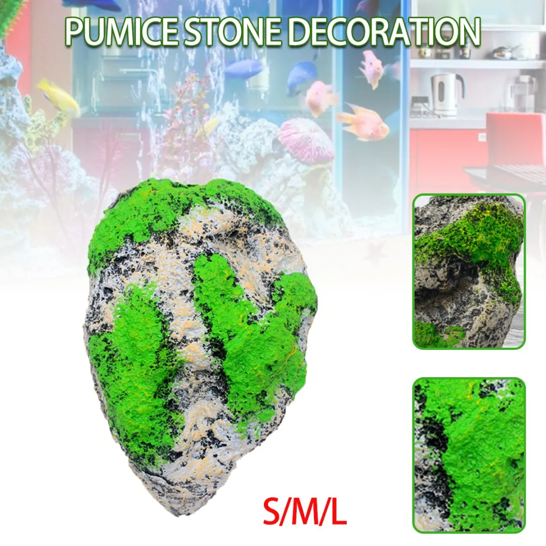 

Artificial Pumice Resin Floating Rock Suspended Artificial Stone Flying Rock Ornament Aquarium Fish Tank Decoration Ornament