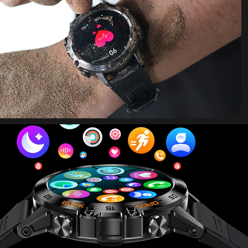 2023 Bluetooth Call Smartwatch Per Tcl 20R 5G/Hamburg 5G/20Ax 5G Blackview Bv5500/Bv5500 Men Ip67 Impermeabile Per Moto Defy 2021