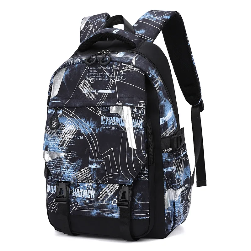 2022 New Fashion Doodle School Bag A Popular Backpack For Middle School