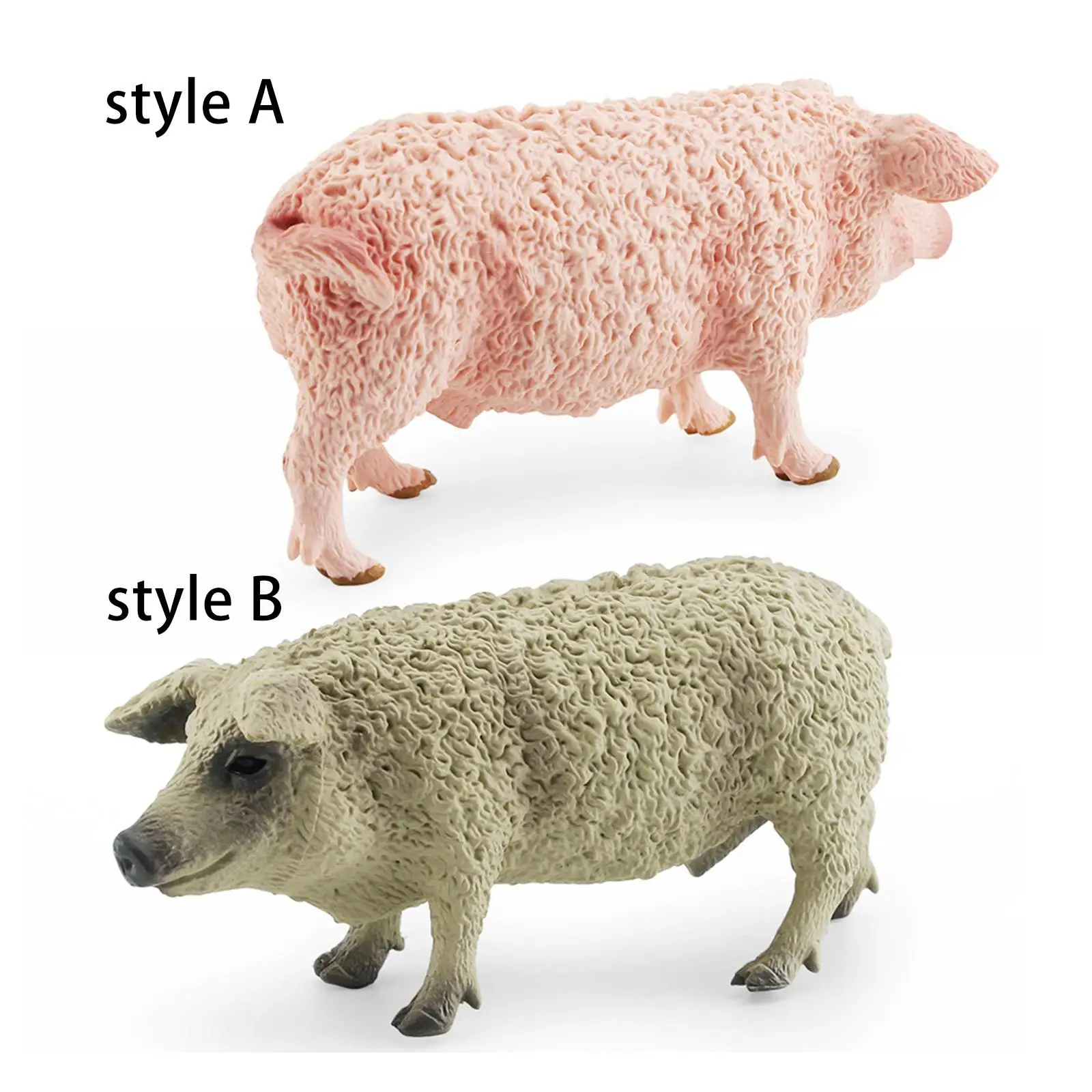 Handmade Pig Figure Playset Desktop Ornaments Ornaments Model Figures Model