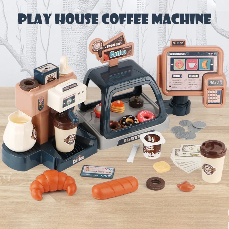Bolo de brinquedo conjunto cozinha jogar casa simulação utensílios de  cozinha cozinhar donut bolo carrinho menina 3-6 anos de idade - AliExpress