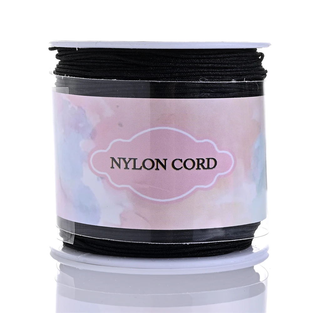 Vibrant 28-Color Nylon Cord Gradient Braided Thread