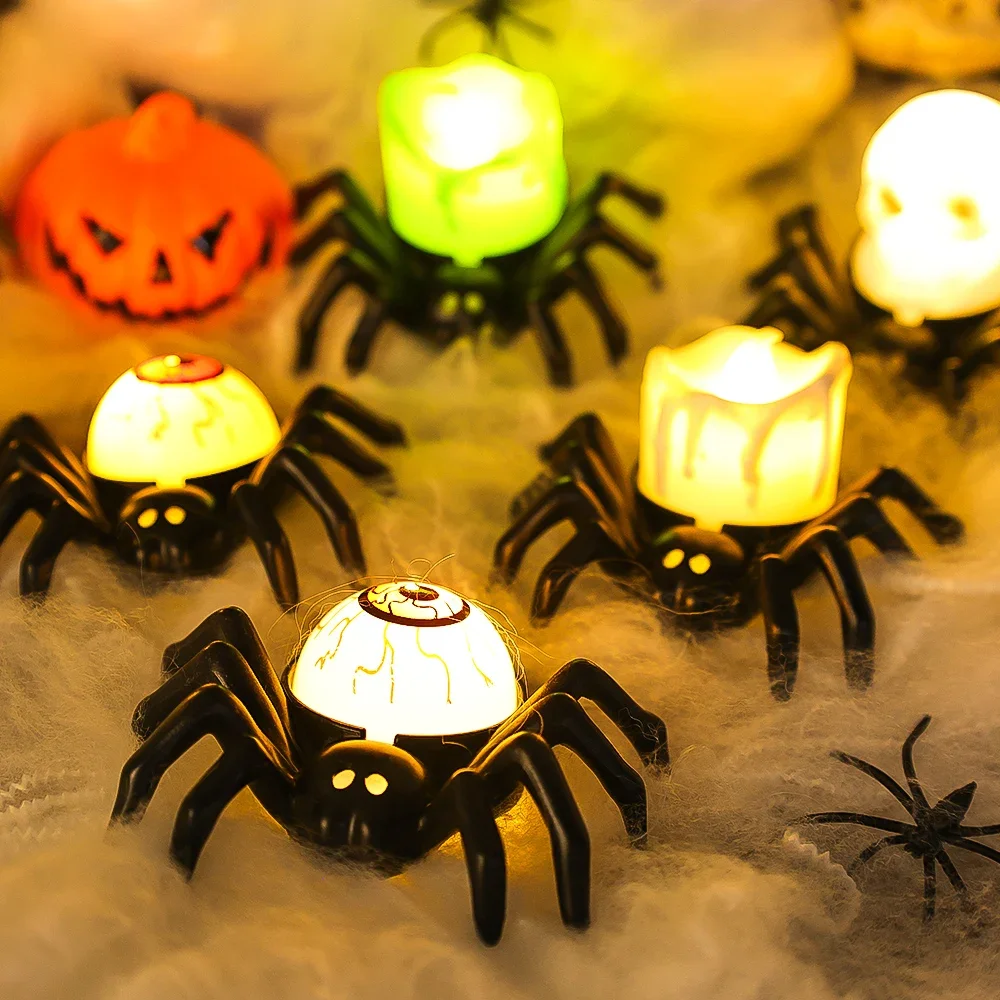 Royelux Halloween LED Spider Lamp