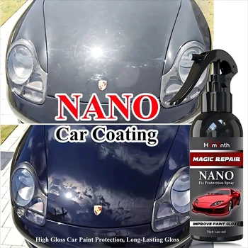 Graphene Nano Ceramic Car Coating Kit - Universal Professional Car Beauty, High Gloss Car Paint Protection, Long-Lasting Gloss