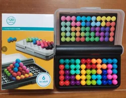 3D Puzzle Game: Classic Pyramid Beads for Intelligence Development (YELLOW)