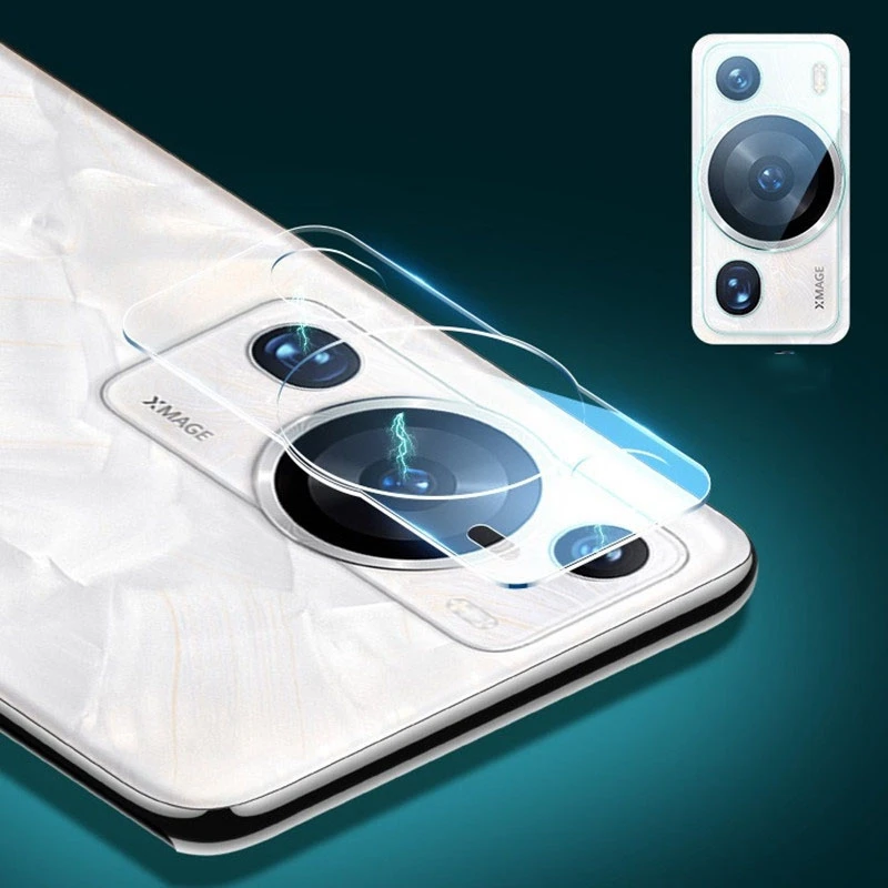 2-Pack 3D Camera Lens Tempered Glass Screen Protector Film