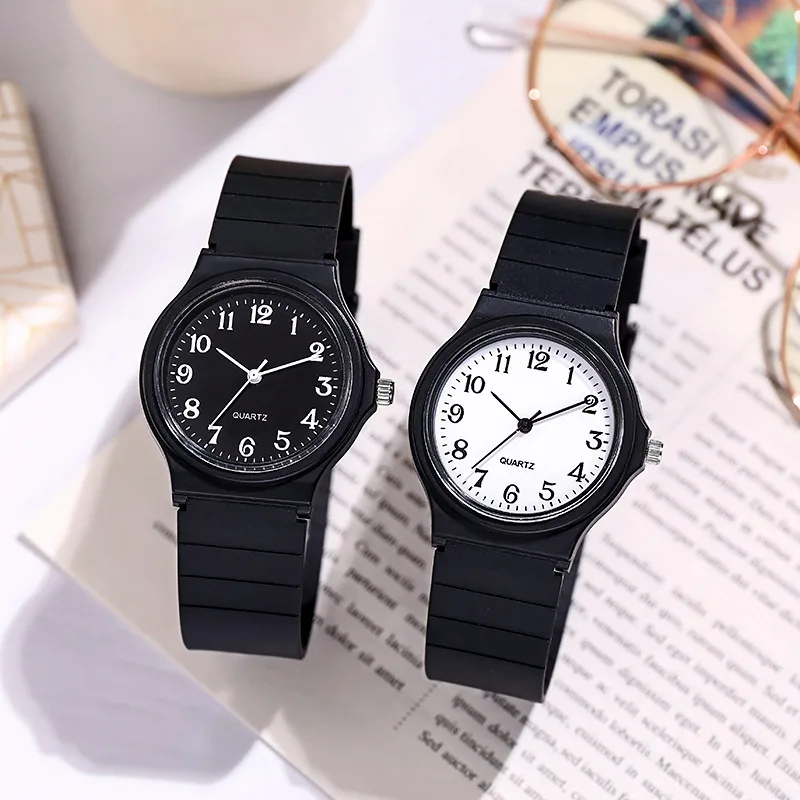 

Simple Fashion Watch Primary/Secondary School Girls Students Simple Digital Clock Adjustable Women's Quartz Wristwatches Gifts