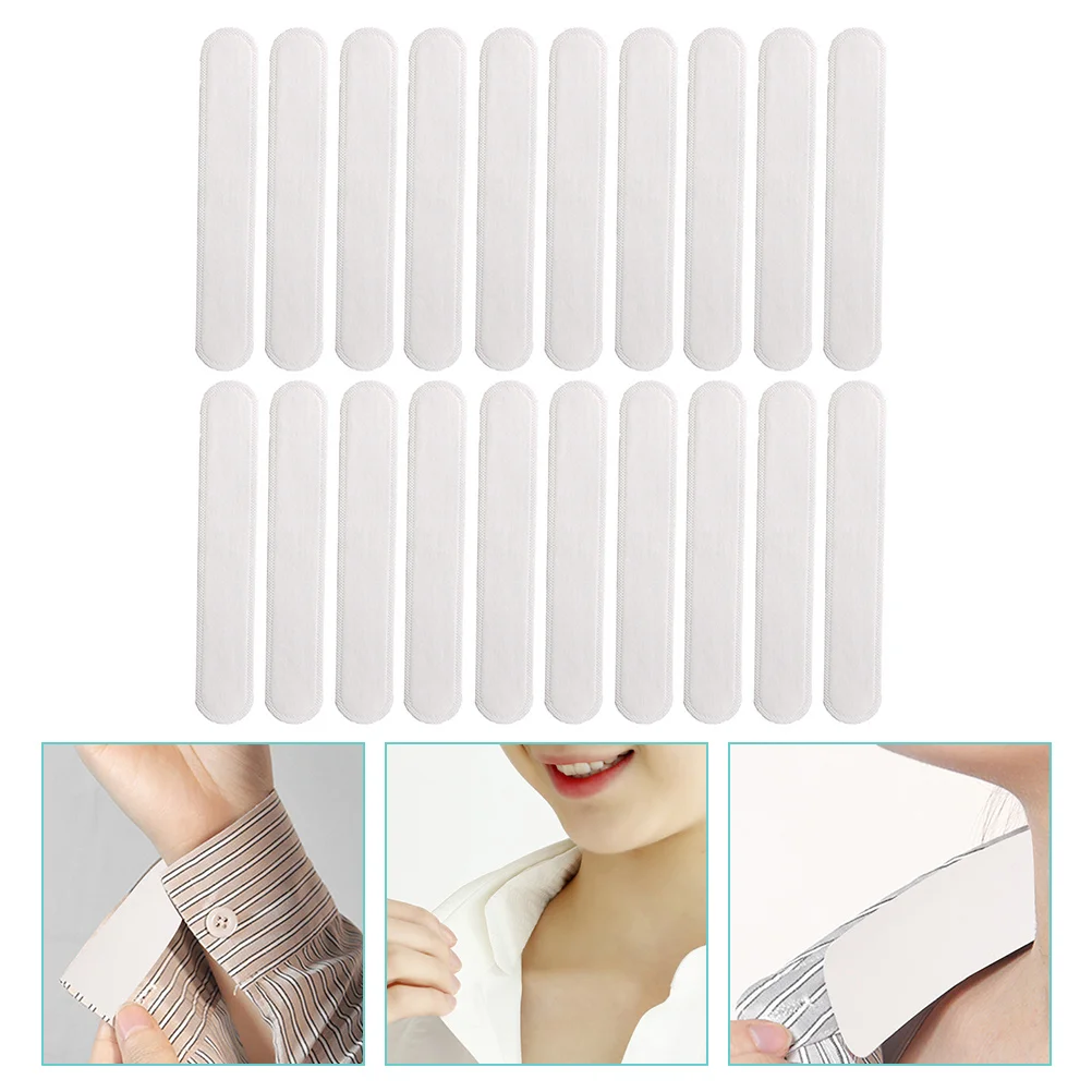 

100 Pcs Hat Sweat Sticker Anti-dirt Pad Sweat-absorbing Shirts Anti-dirty Summer Absorbent Womens Dress Absorption