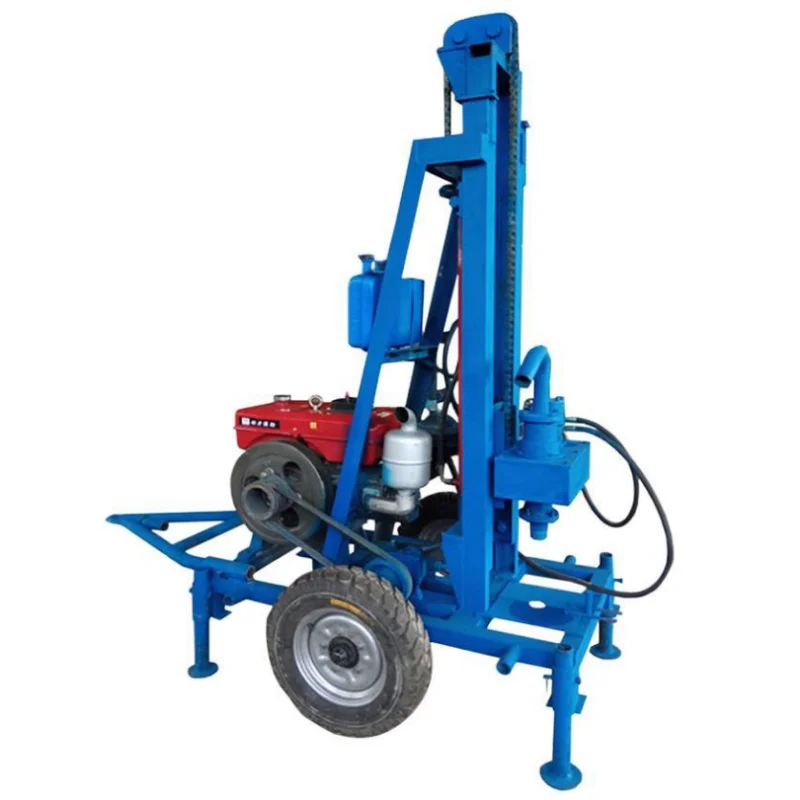 

Tractor Mounted Portable Electric Small Water Well Drilling Rigs Hydraulic Drilling Machine Drill Bit Making Machine for Sale