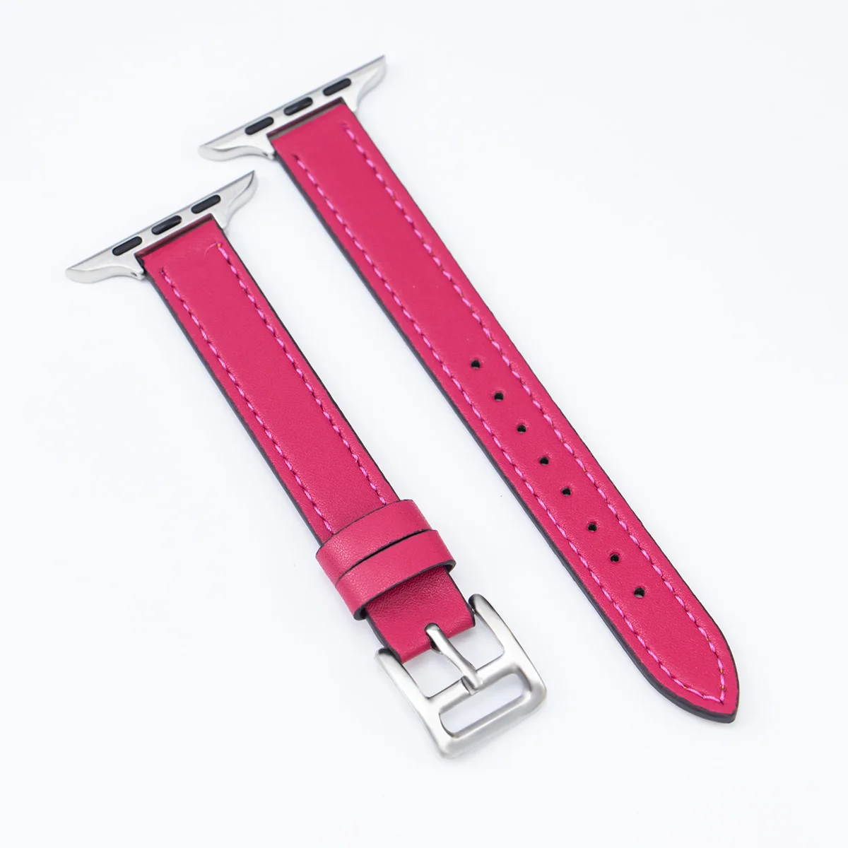 حزام جلدي نحيف لساعة أبل الترا 2 49 مللي متر 46 مل...