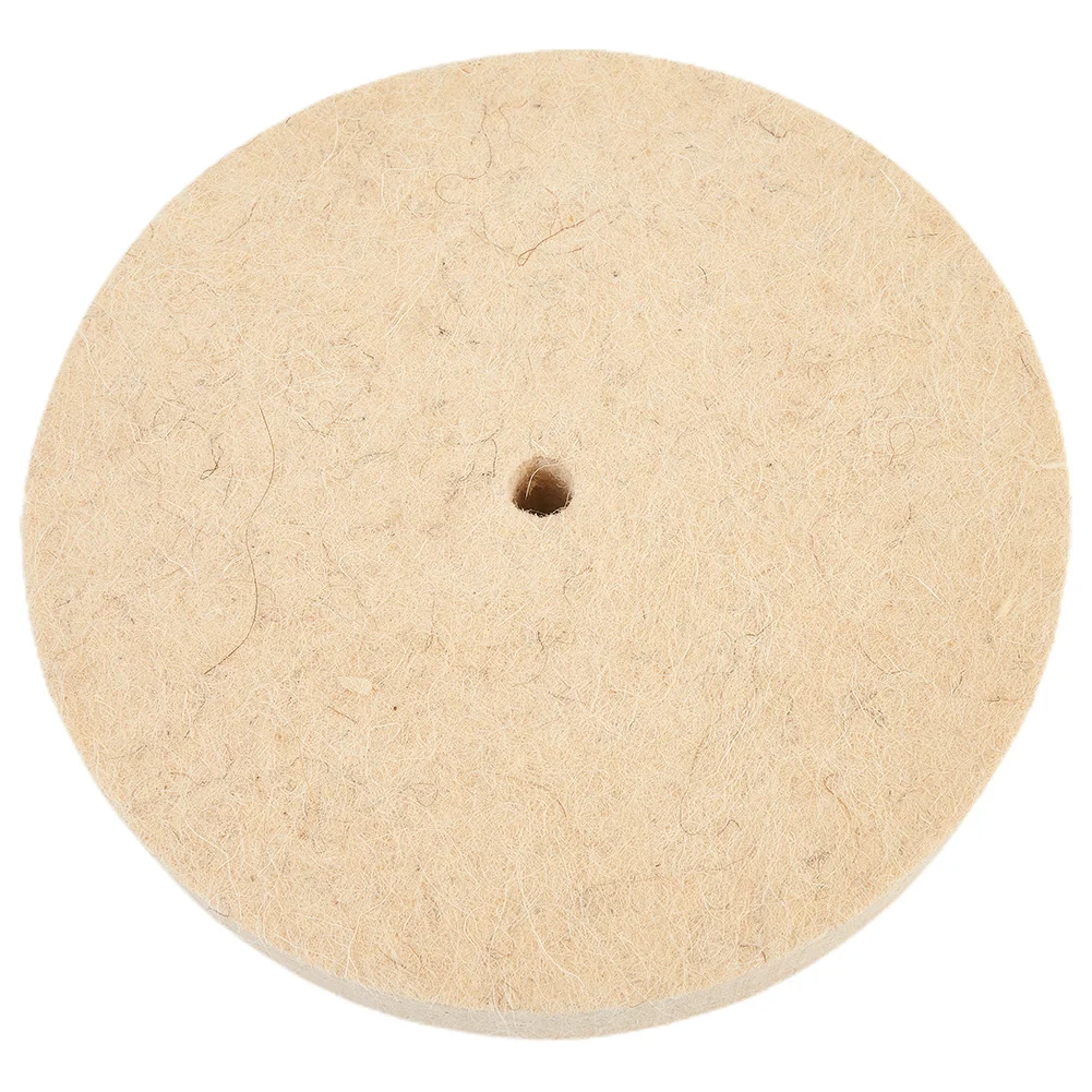 6inch Polishing Wheel Wool Felt Polisher For Rotary Tool 1pcs 150mm Pad Disc Beige Durable Practical New High quality