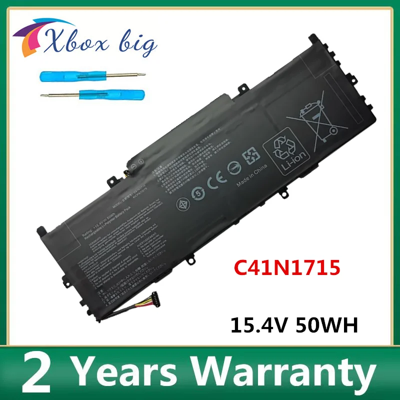 

C41N1715 15.4V 50WH Laptop Battery for ASUS UX331FN UX331UA-1B UX331UN UX331UN-1E U3100UN 0B200-02760000