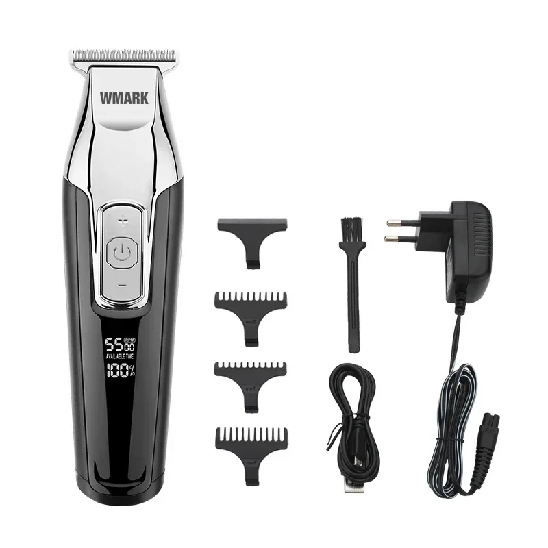 

WMARK C24-HC011 4 SPEED Electric Hair Detail Trimmer Beard Car Hair Clipper Razor Edge T-wide Blade