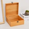 Wooden Storage Box Pine Rectangular Flip Solid Wood Gift Box Handmade Craft CaseWooden Storage Box Pine Rectangular Flip Solid W 5