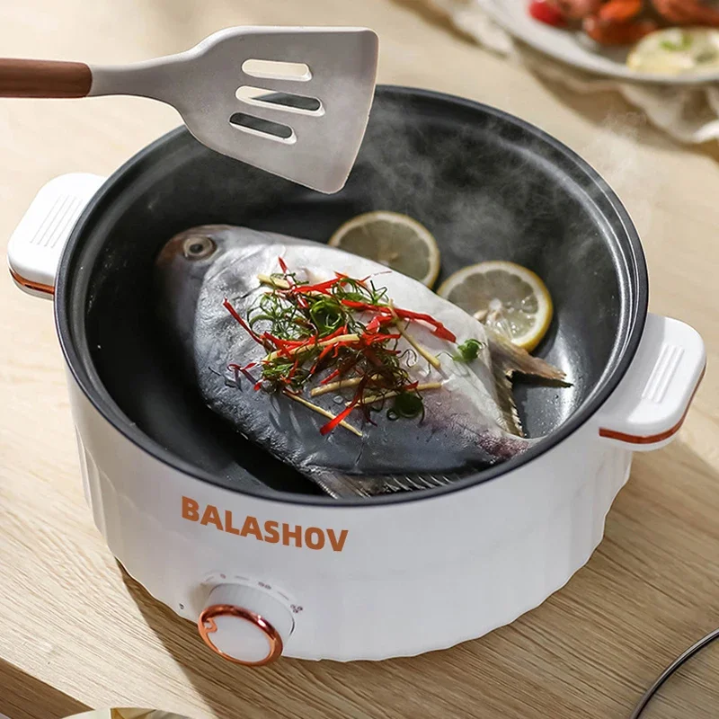 3L Portable Electric Rice Cooker 110V US Multifunctional Double Layer Pan Non-stick Cookware for Kitchen and Home Appliance 5