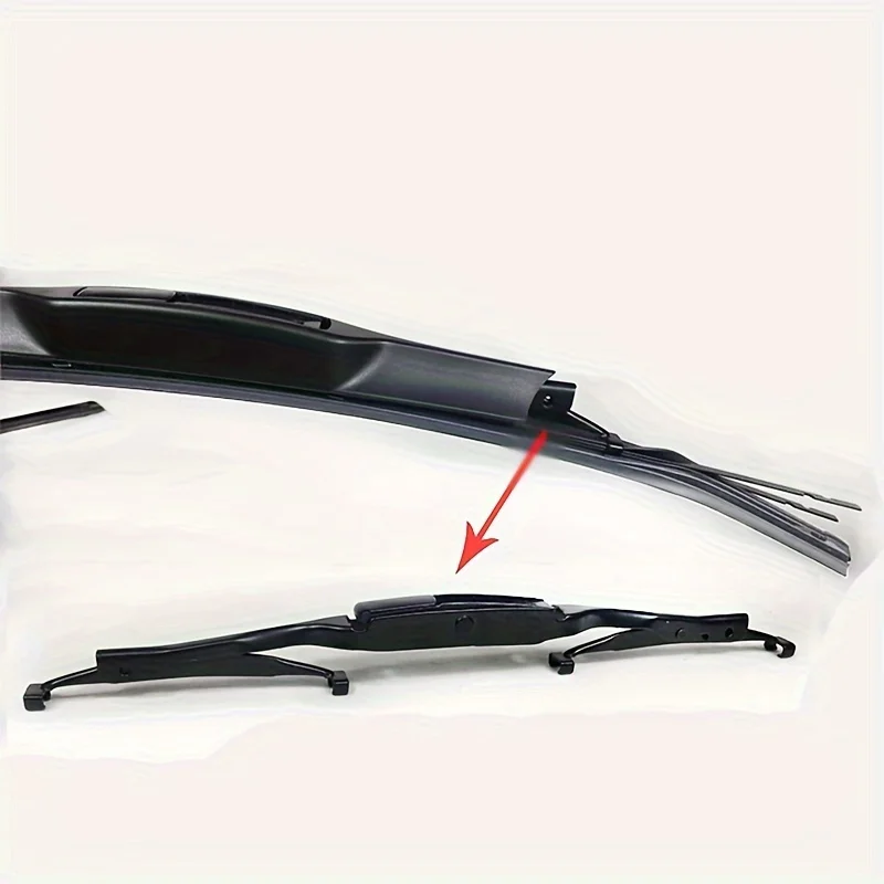 Three Stage Car Wiper Universal Mute Durable High Quality Multi Size Windshield Delicate Rubber Wiper Auto Parts 1PC 4