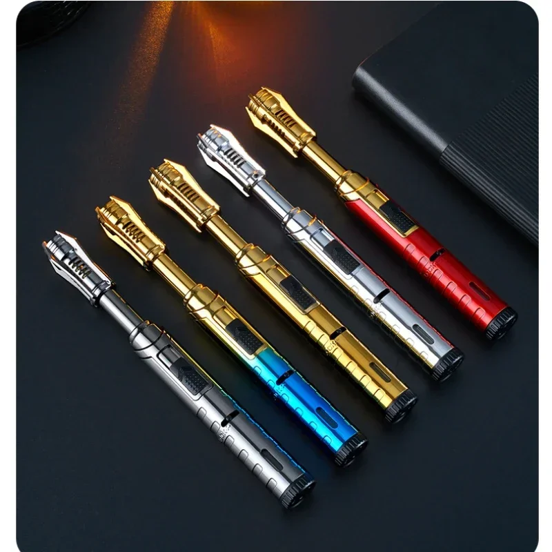 Small Spray Gun Welding Gun Metal Windproof and High Temperature Resistant Igniter Personalized Interstellar Lightsaber Lighter 3