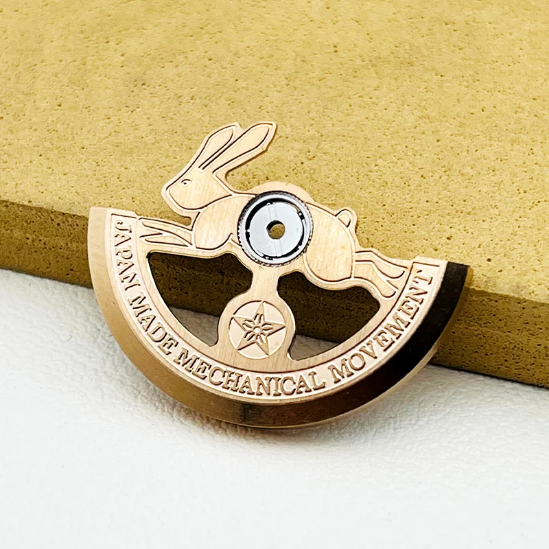 NH35 Automatic Hammer Rotor Fit for Seiko NH35 NH36 NH38 NH39 4R Movement Oscillating Weight Rabbit shape Hammer Parts