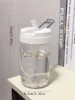 1 pcs 550ML transparent water bottle, portable outdoor water cup for girls 4