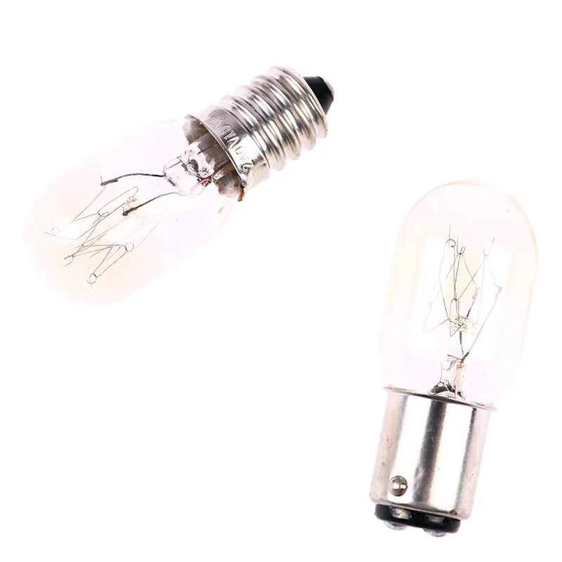 15W BA15D E14 220v 재봉틀 전구 백열 램프 옥수수 LED 냉장고 전구 재봉틀 용품에 대 한 Led 전구