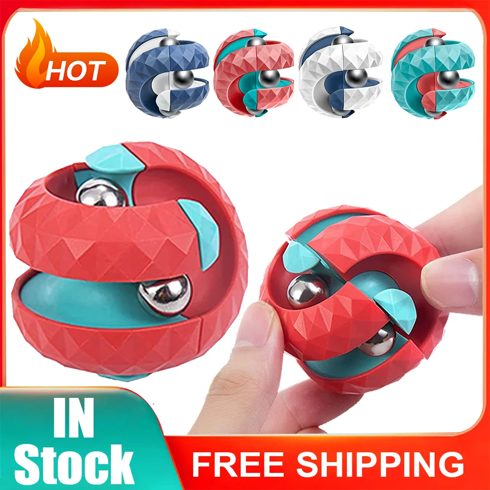 Decompression Toy Children Autism Orbit Ball Cube Anti Stress Sensory Toys Fidget Toys for Kids Fidget Spinner Birthday Gift fidget toys anti stress toys