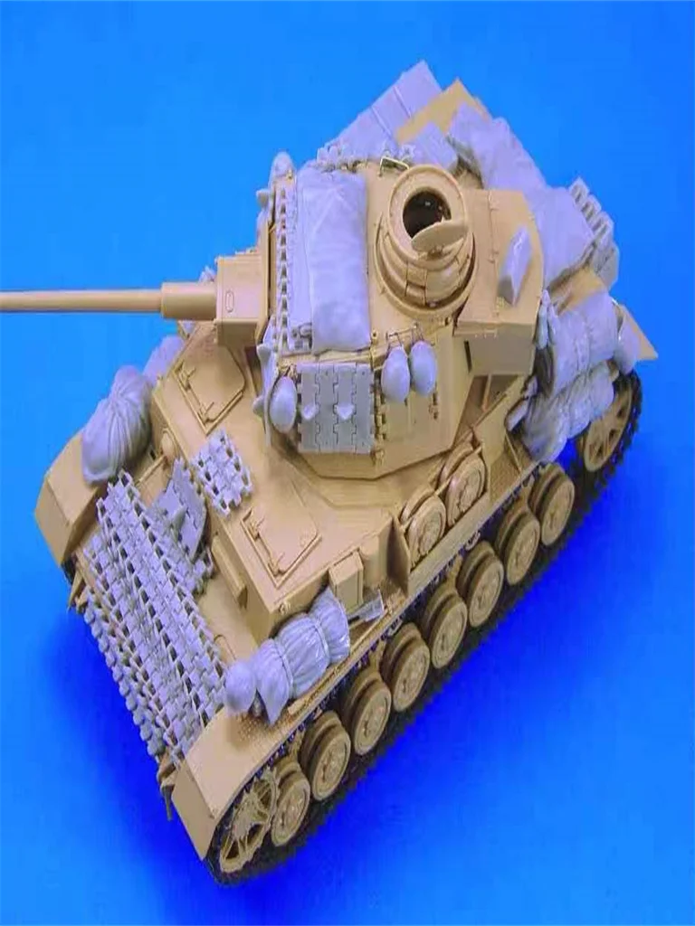 1/35 resin tank modification WWII German No. 4 tank resin package ...