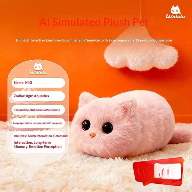 Walulu WLC 1 Smart Robot Companion Robot Touch Bionic Interaction Emotional Companionship Wireless Indoor Intelligence Gifts 9