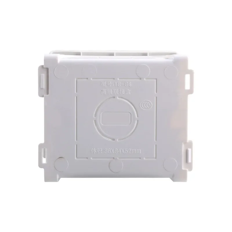 86 type British Standard electrical adjustable mounting box cassette switch socket junction box concealed internal mounting